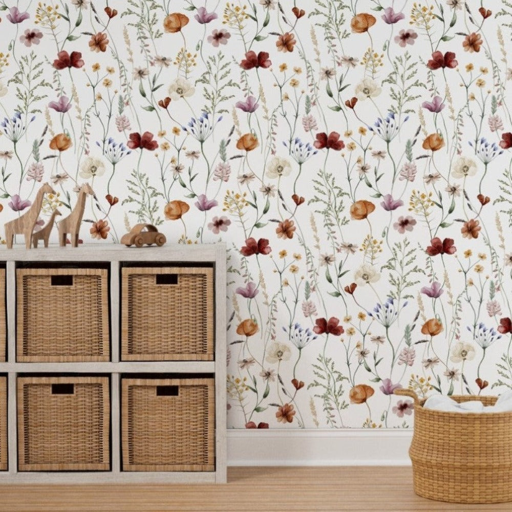 Cottagecore Peel And Stick Wallpaper – My Original Wallpaper