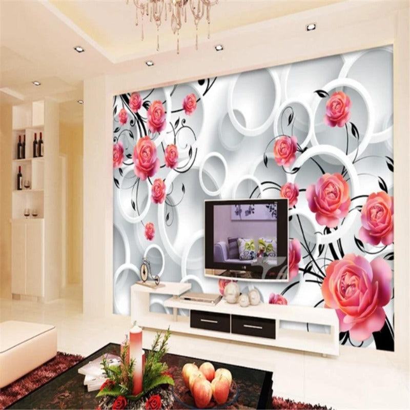 3d rose wallpaper
