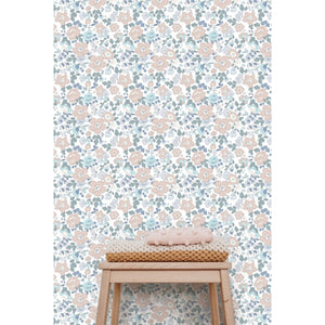 Small Flower Patterned Wallpaper