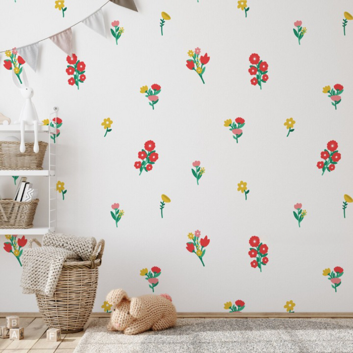 Bold Flower Wall Decals