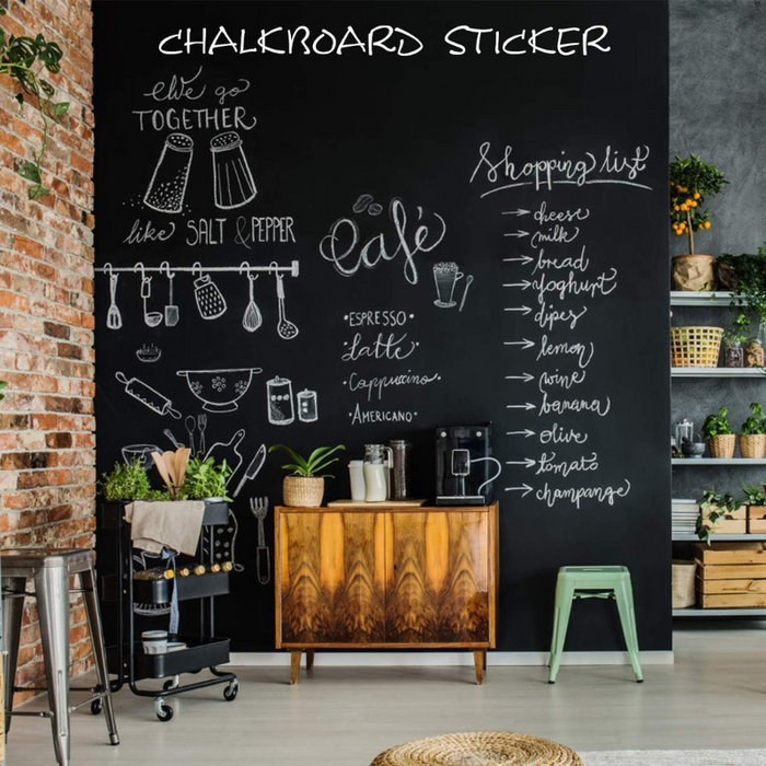 Writable Chalkboard Wall Sticker