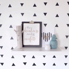 Living Room Triangle Wall Decal