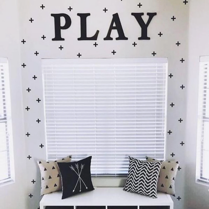 Little Plus Sign Wall Decals