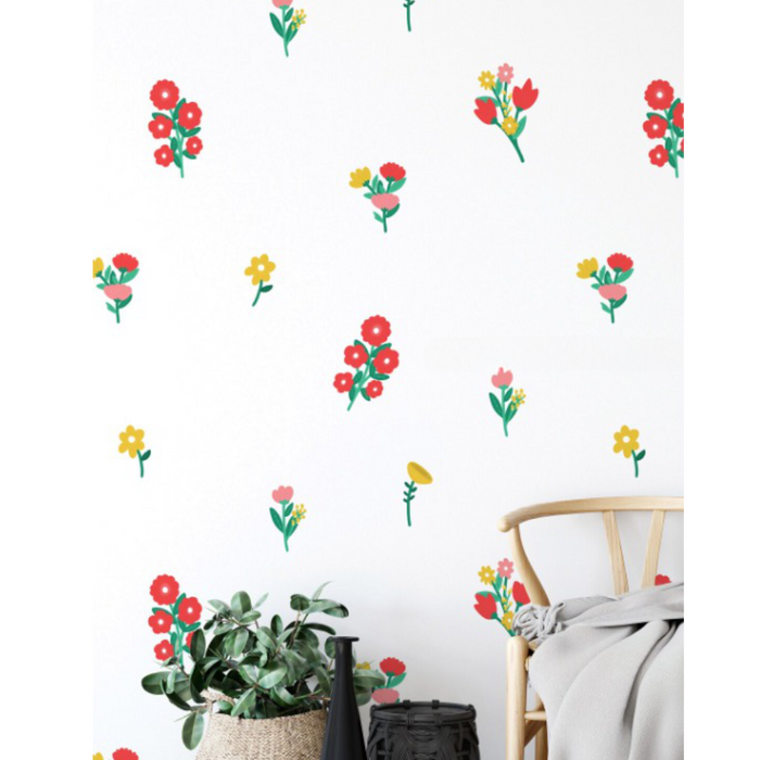 Bold Flower Wall Decals