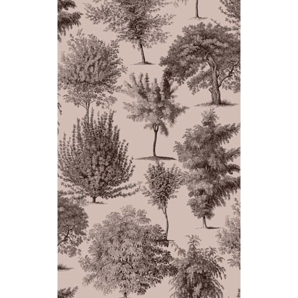 Forest Trees Vintage Wallpaper