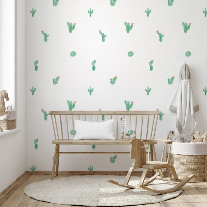 Printed Cactus Decals