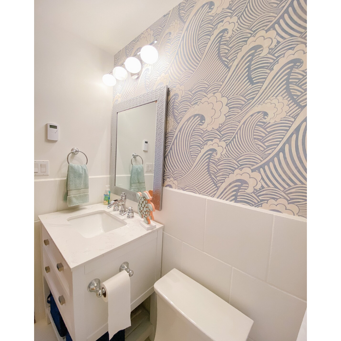 Self Adhesive Waves And Sea Room Decor