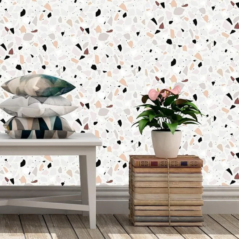 Terrazzo Peel And Stick Wallpaper – My Original Wallpaper