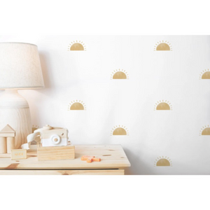 Mini Sun Removable Wall Decals