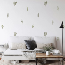 Leafy Printed Wall Decals