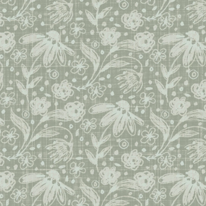 Flower Printed Removable Wallpaper