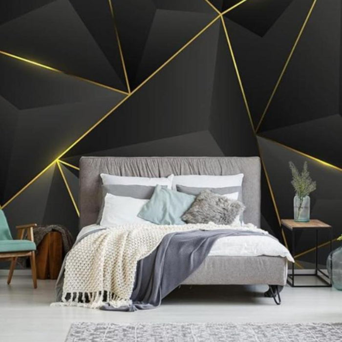 3D Space Wallpaper Architecture Industrial Style Wall Mural