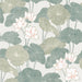 Blue Green Lily Pad Peel And Stick Wallpaper Roll