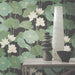 Blue Green Lily Pad Peel And Stick Wallpaper Roll