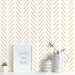 Black And White Peel And Stick Wallpaper Modern Herringbone Design