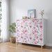 Floral Wallpaper Peel And Stick Large White And Pink Flowers