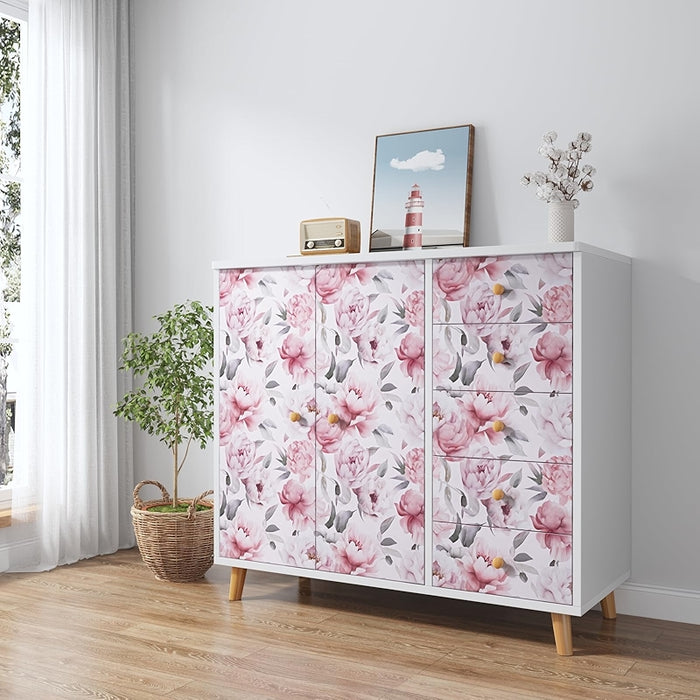 Floral Peel And Stick Wallpaper For Home Decor