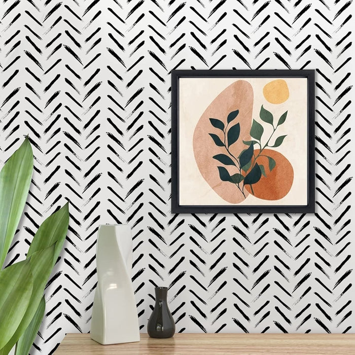 Geometric Peel And Stick Wallpaper For Home Decoration