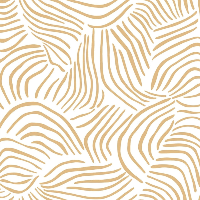 Modern Striped Peel And Stick Wallpaper With Abstract Design