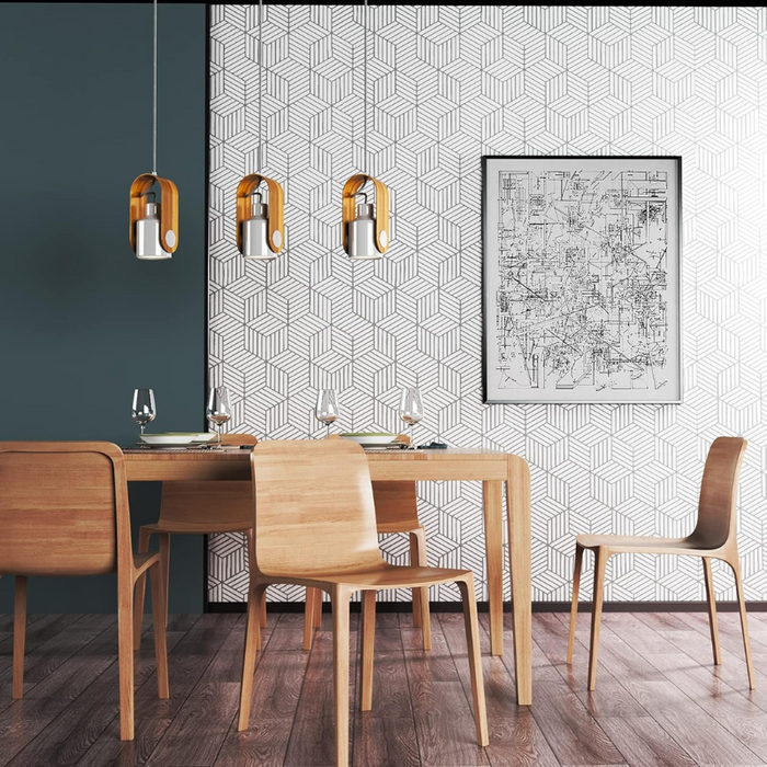 Geometric Peel And Stick Wallpaper