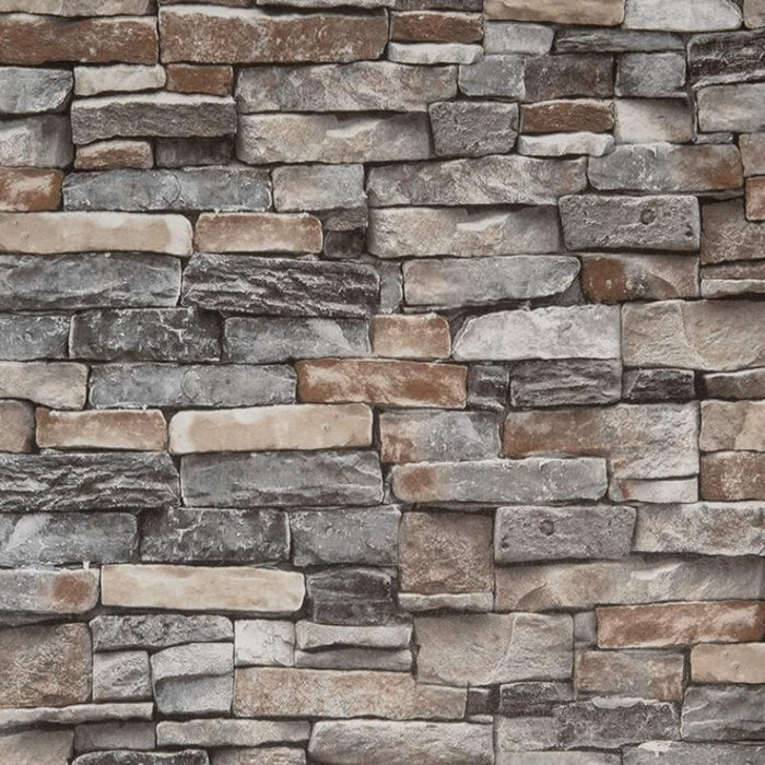 Peel And Stick Stone Wallpaper For Home Decoration