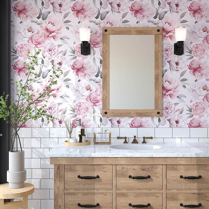 Floral Peel And Stick Wallpaper For Home Decor