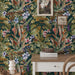 Vintage Botanical Peel And Stick Wallpaper Floral