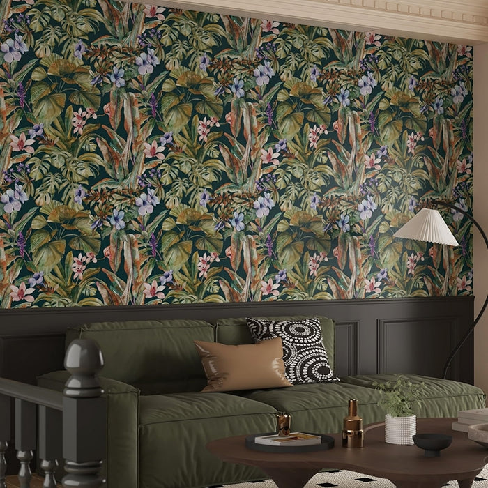 Vintage Botanical Peel And Stick Wallpaper Floral