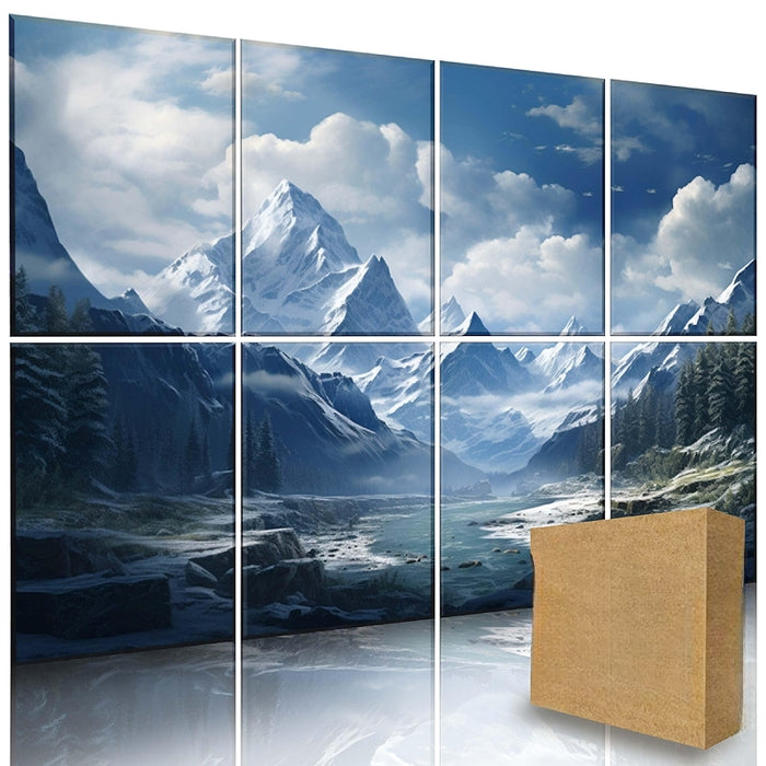 Acoustic Wall Panels 8 Pack Art Sound Absorbing Panels