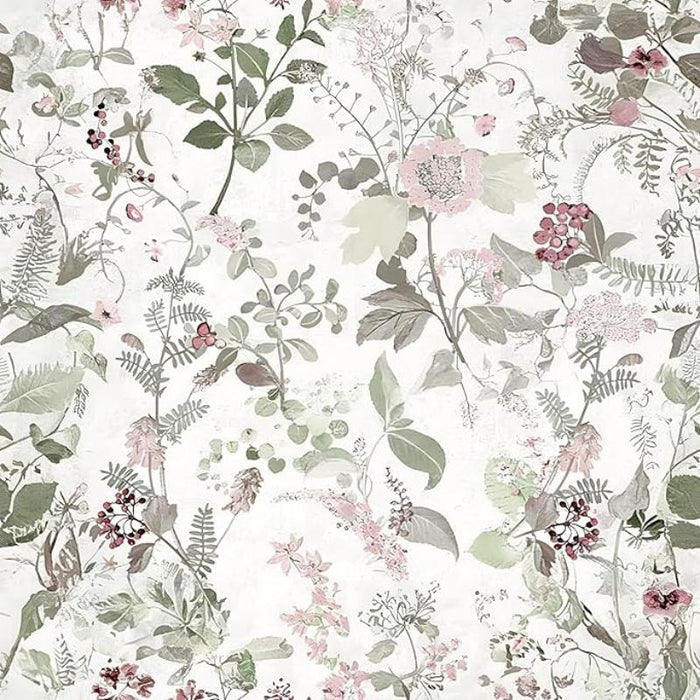 Floral Peel And Stick Wallpaper For Wall And Home Decor