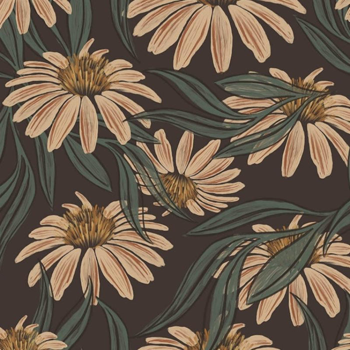 Floral Peel And Stick Wallpaper Retro Wall Decor