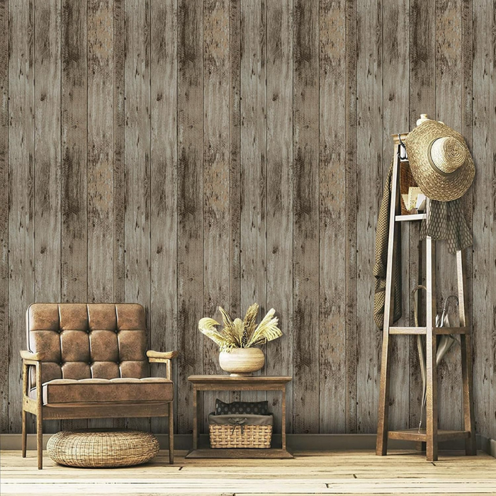 Vintage Wood Peel And Stick Wallpaper Self