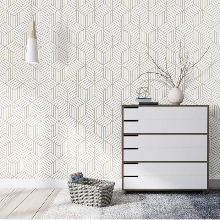 Geometric Peel And Stick Wallpaper