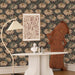 Floral Peel And Stick Wallpaper Retro Wall Decor