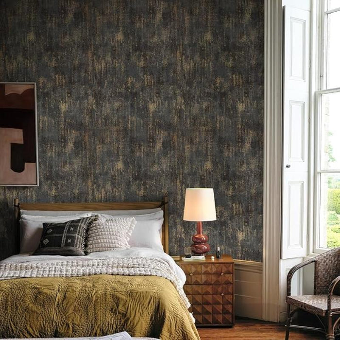 Textured Vintage Look Thick Wallpaper For Decor