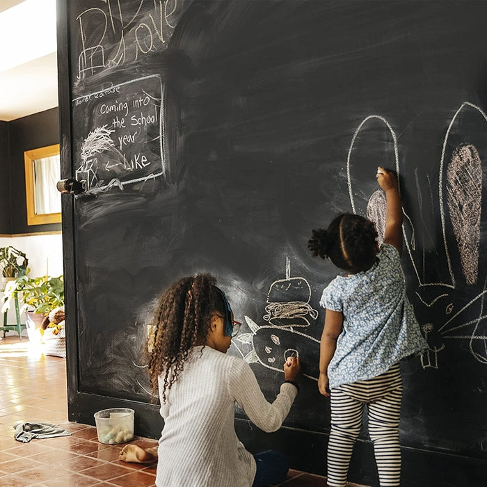 Chalkboard Wallpaper Stick And Peel Removable Blackboard Sticker