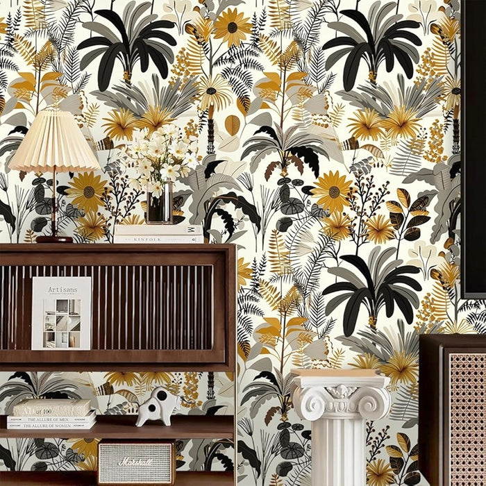 Floral Peel And Stick Wallpaper For Home Decor