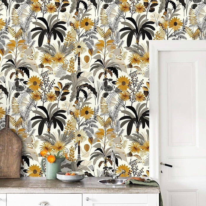 Floral Peel And Stick Wallpaper For Home Decor