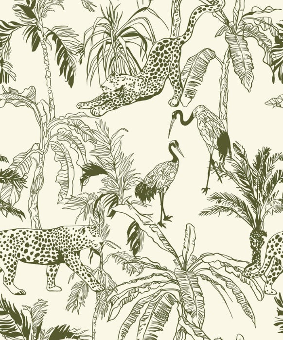 Leopard Peel And Stick Wallpaper Design