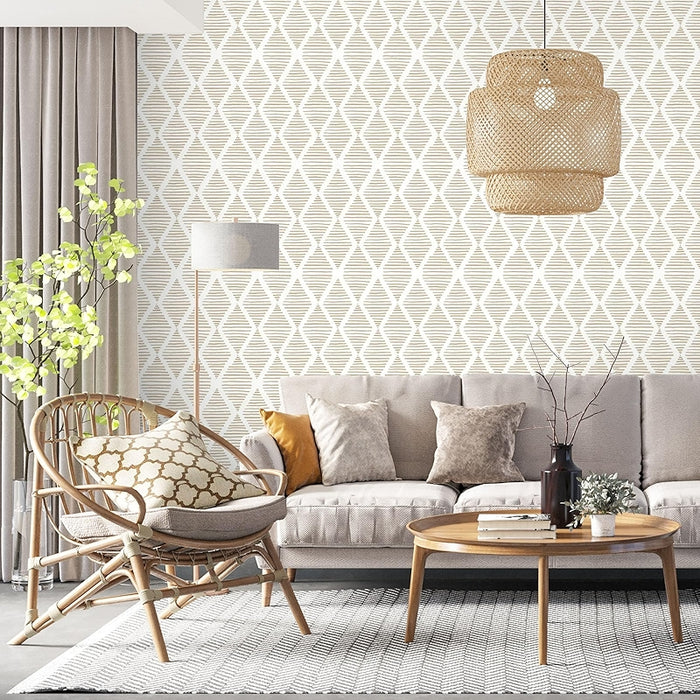 Modern Peel And Stick Wallpaper Geometric Design