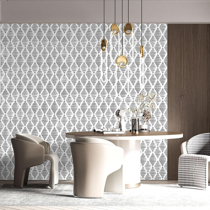 Modern Peel And Stick Wallpaper Geometric Design