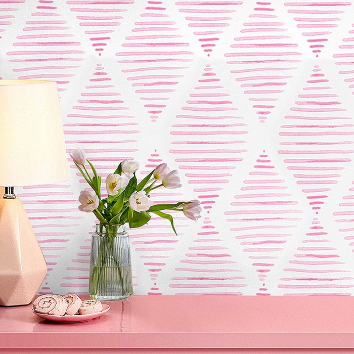 Modern Peel And Stick Wallpaper Geometric Design