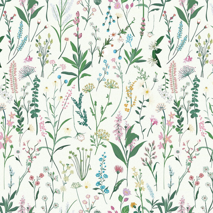 Self Adhesive Vintage Floral Wallpaper