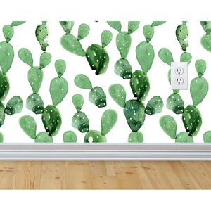Cactus Peel And Stick Wallpaper