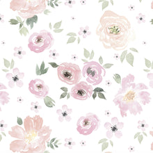 Floral Blooms Removable Wallpaper