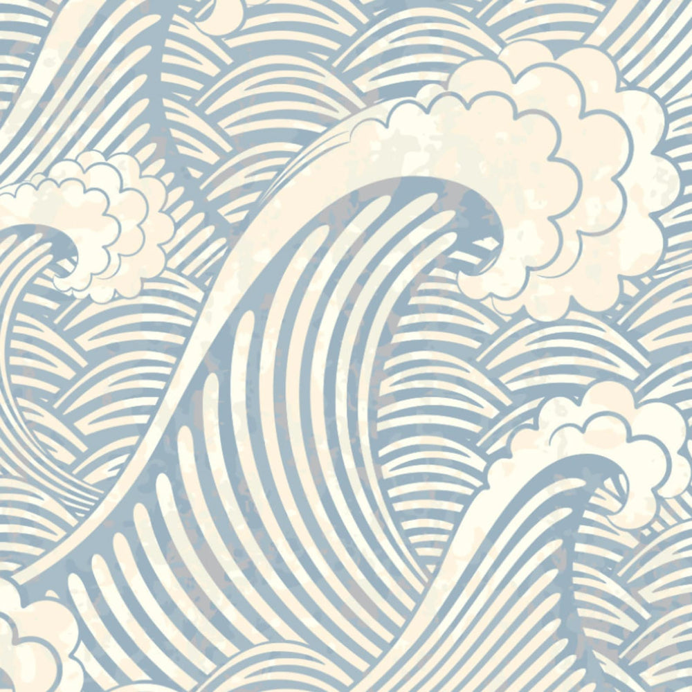 Waves Peel And Stick Wallpaper