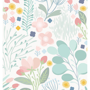Garden Floral Wallpaper