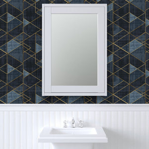 Geometric Triangle Design Wallpaper