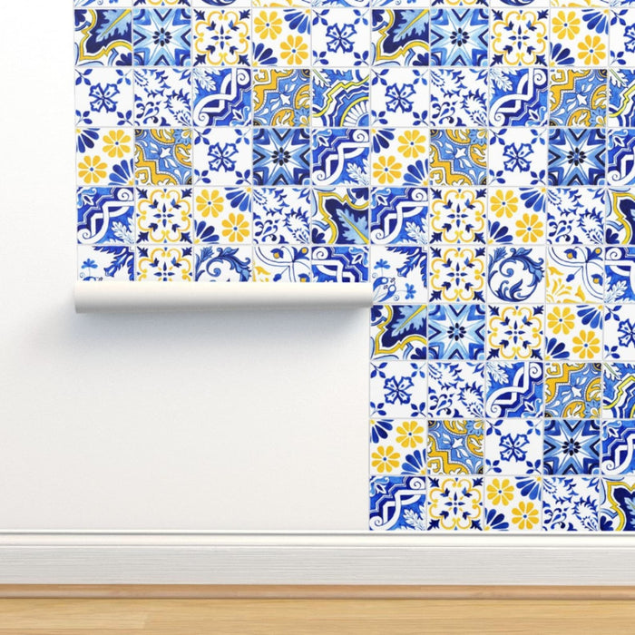 Spanish Tiles Wallpaper