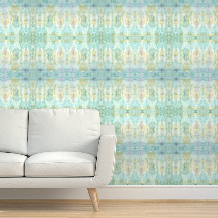 Aqua Beach Sea Removable Wallpaper